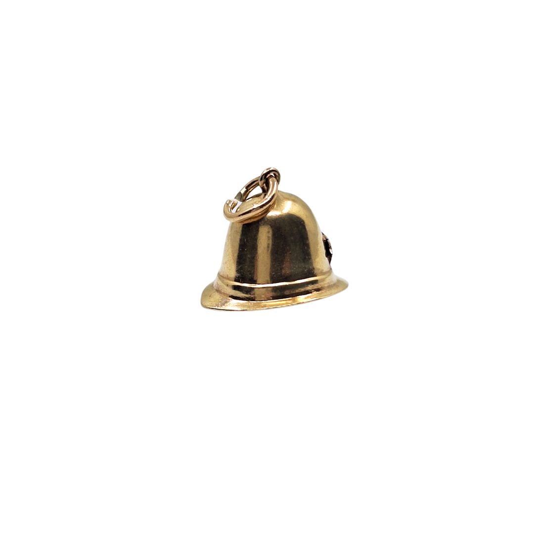 9ct Yellow Gold Helmet Charm