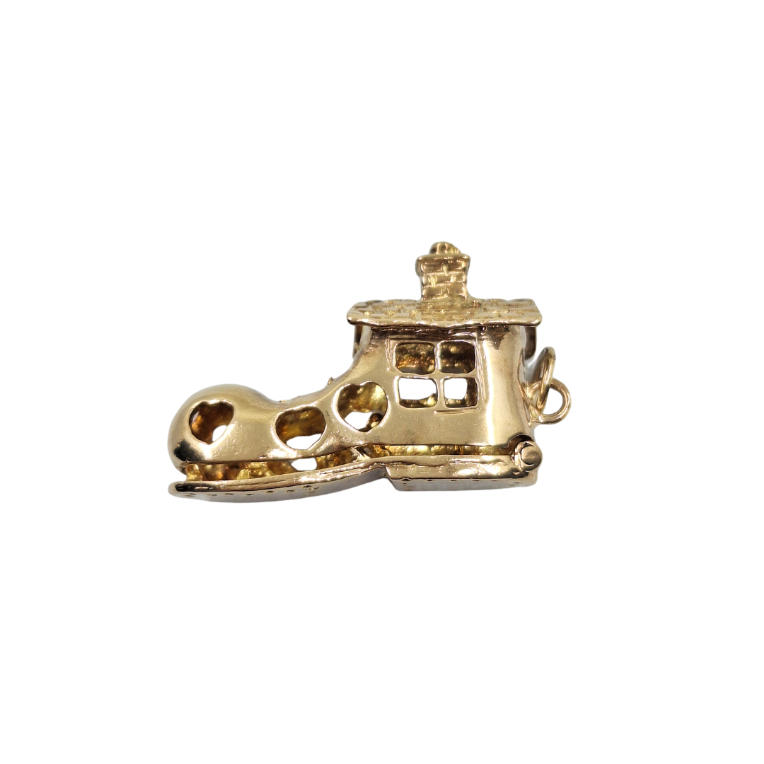 9ct Yellow Gold Houseshoe Charm