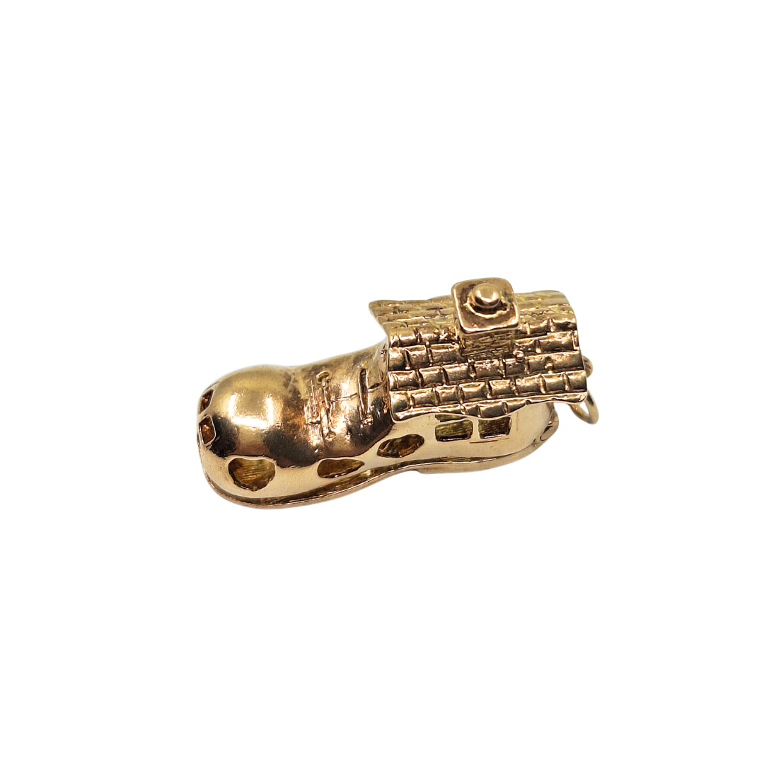 9ct Yellow Gold Houseshoe Charm