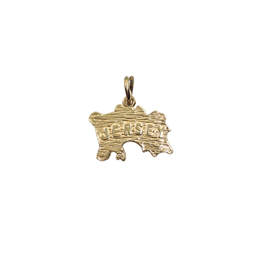 9ct Yellow Gold Jersey Charm
