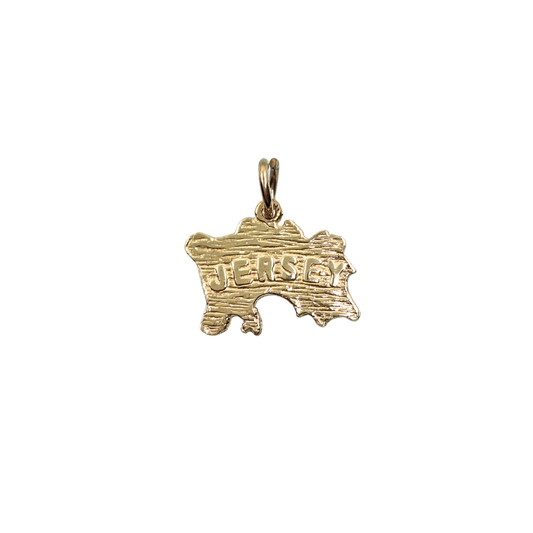 9ct Yellow Gold Jersey Charm