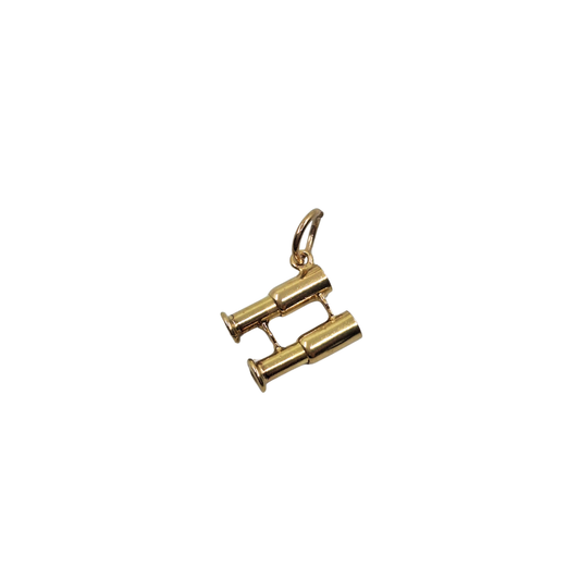 9ct Yellow Gold Binoculars Charm