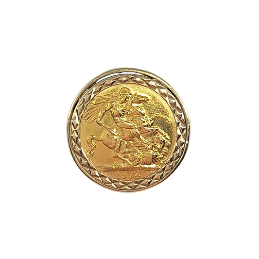 Full Sovereign 1974 Ring