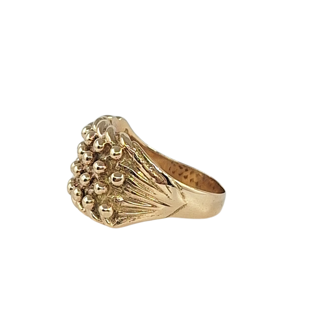 9ct Yellow Gold Keeper Ring