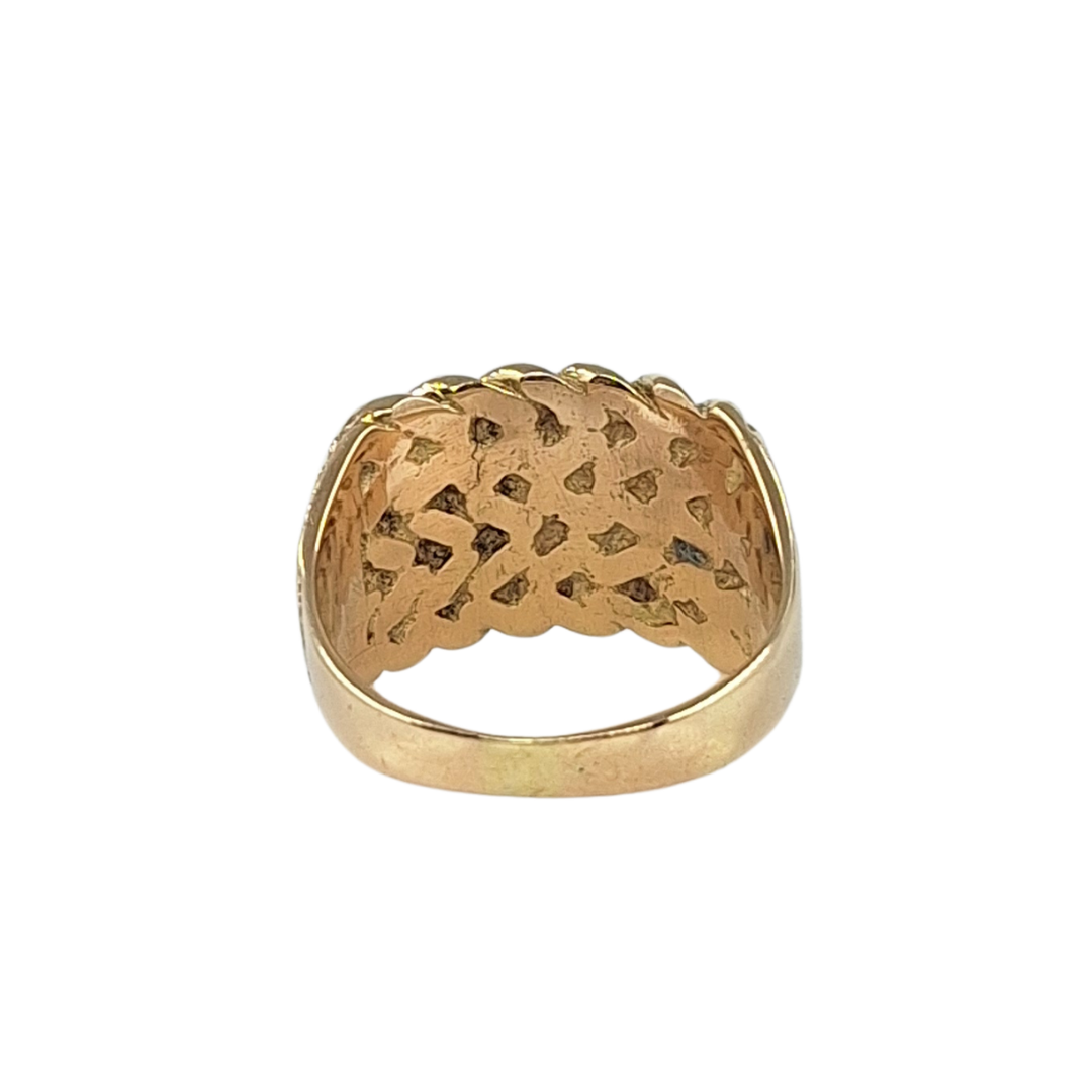 9ct Yellow Gold Keeper Ring