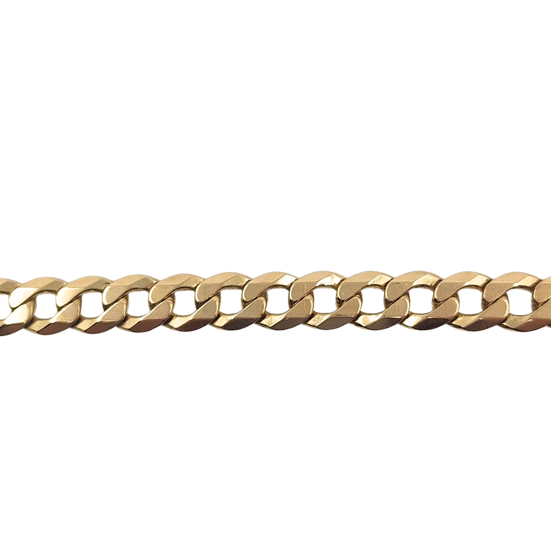 9ct Yellow Gold Curb Bracelet
