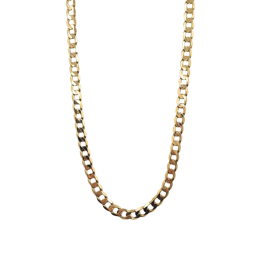 9ct Yellow Gold Curb Chain
