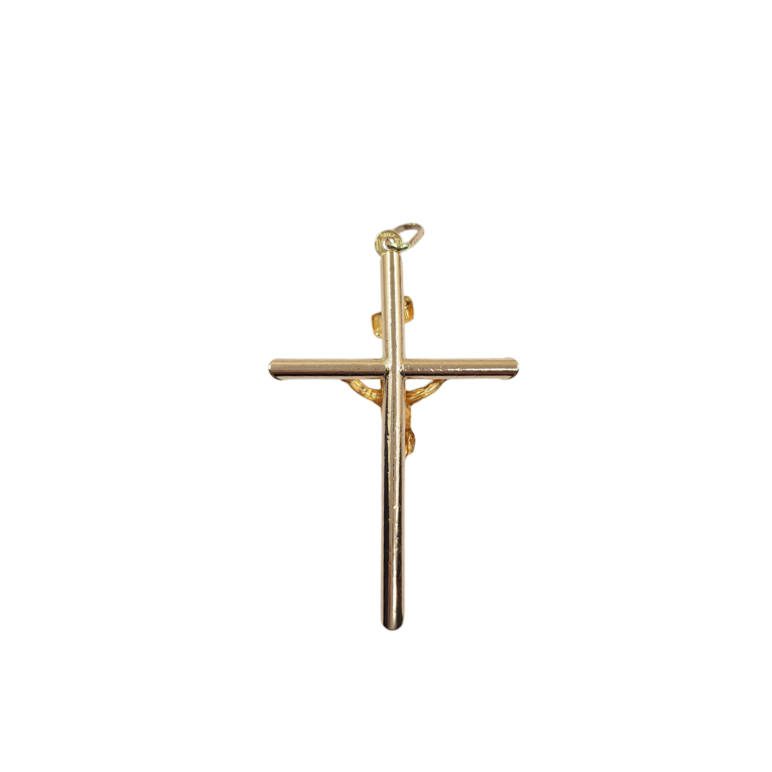 9ct Yellow Gold Crucifix Cross Pendant