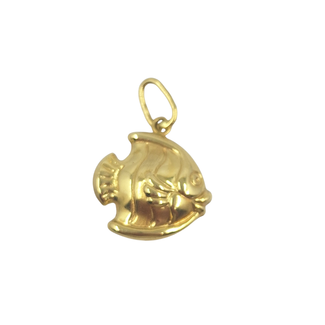 18ct Yellow Gold Fish Charm