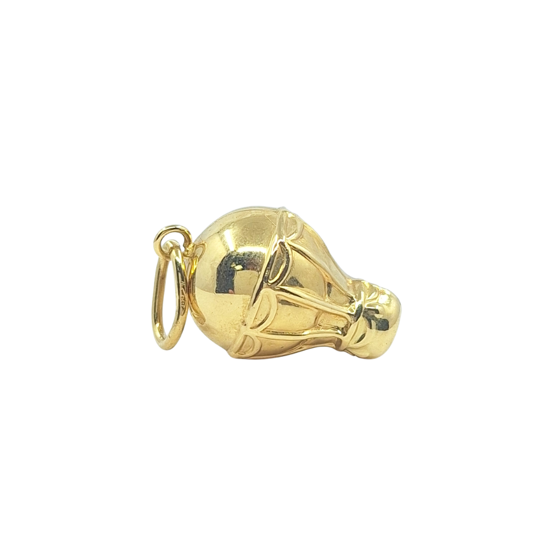 18ct Yellow Gold Hot Air Balloon Charm