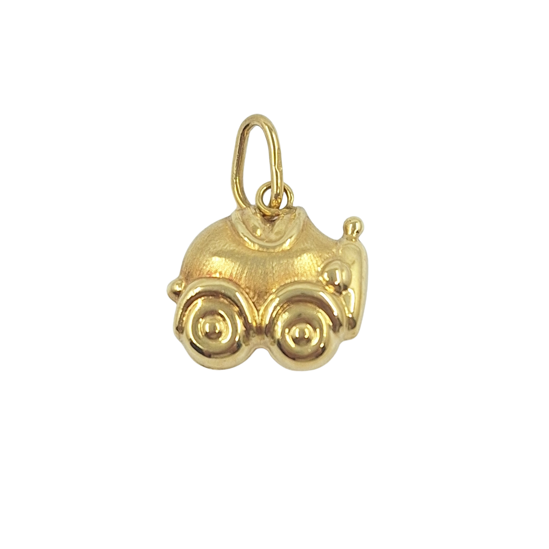 18ct Yellow Gold Car Charm