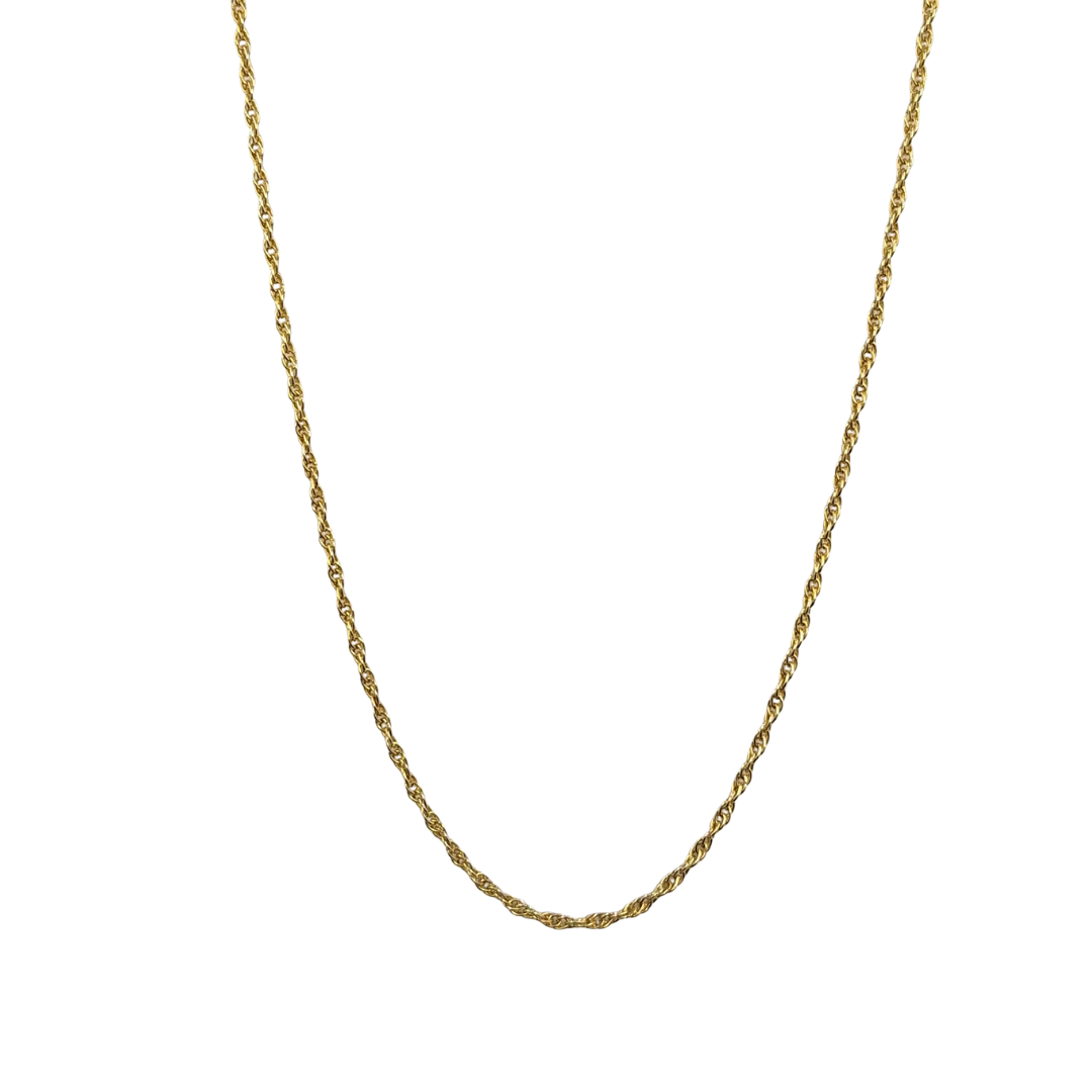9ct Yellow Gold 20" Prince Of Wales