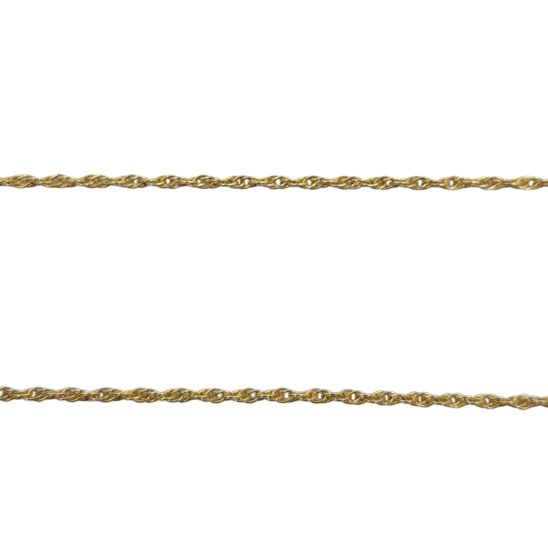 9ct Yellow Gold 20" Prince Of Wales