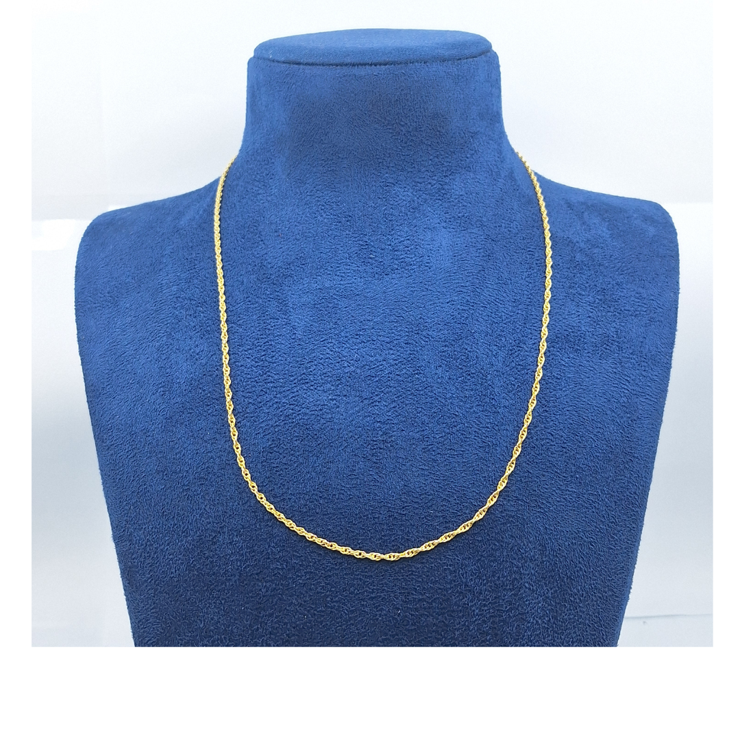 9ct Yellow Gold 20" Prince Of Wales