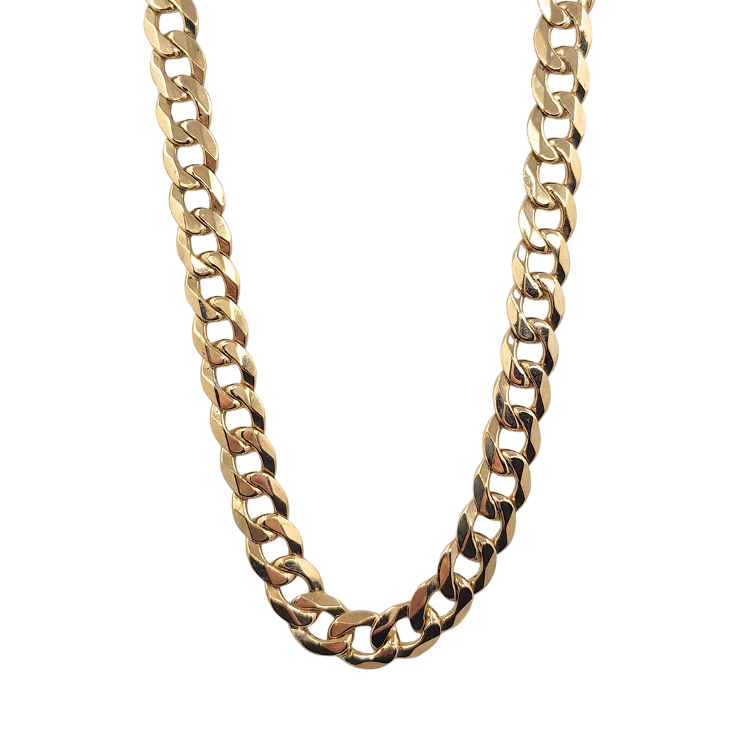 9ct Yellow Gold 24" Curb Chain