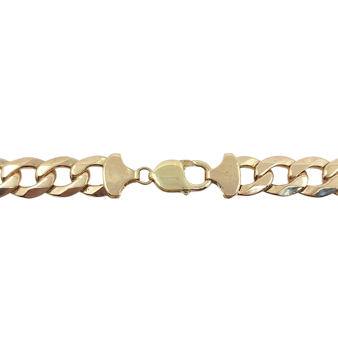 9ct Yellow Gold 24" Curb Chain