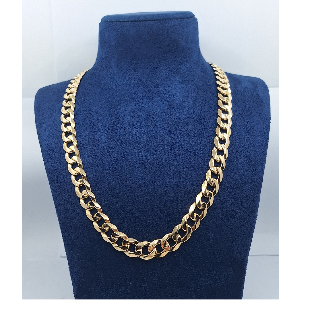 9ct Yellow Gold 24" Curb Chain