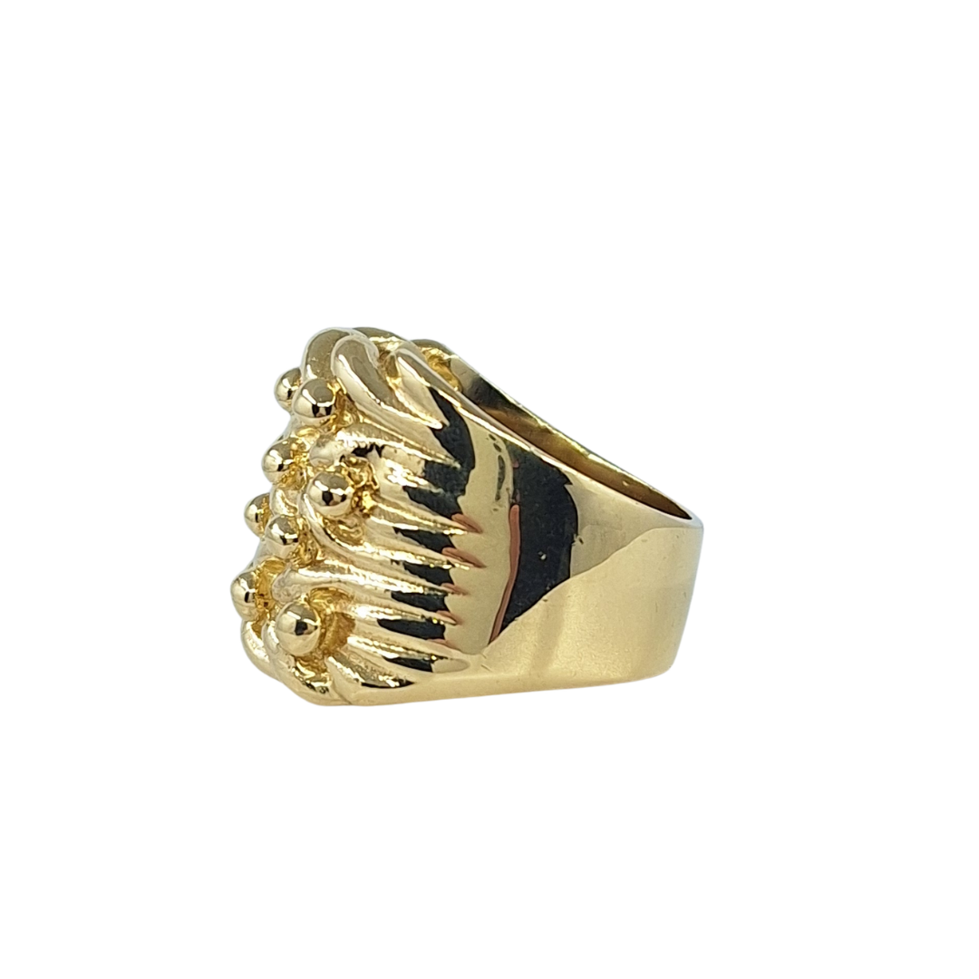 9ct Yellow Gold Keeper Ring