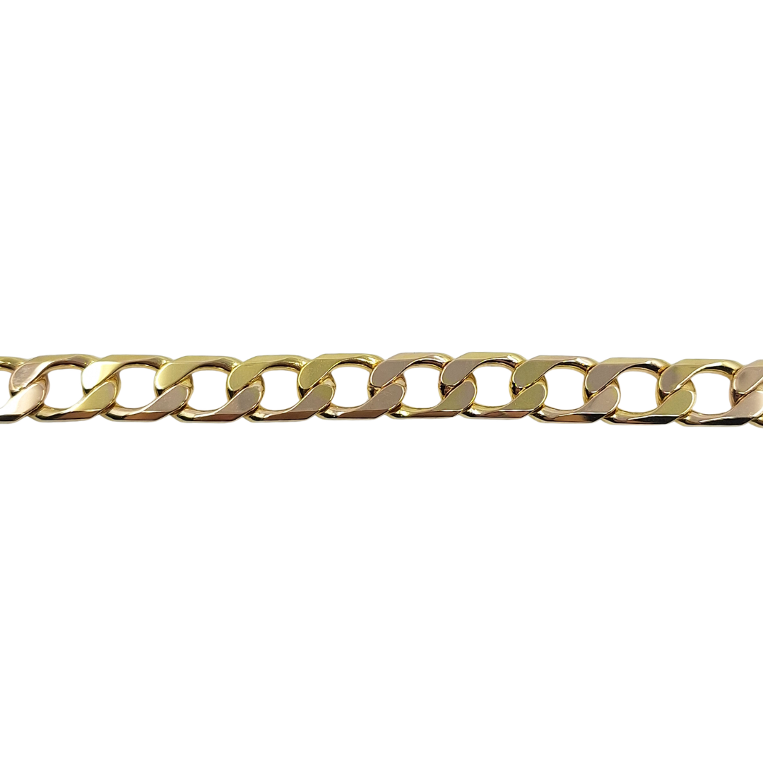 9ct Yellow Gold 8" Curb Bracelet