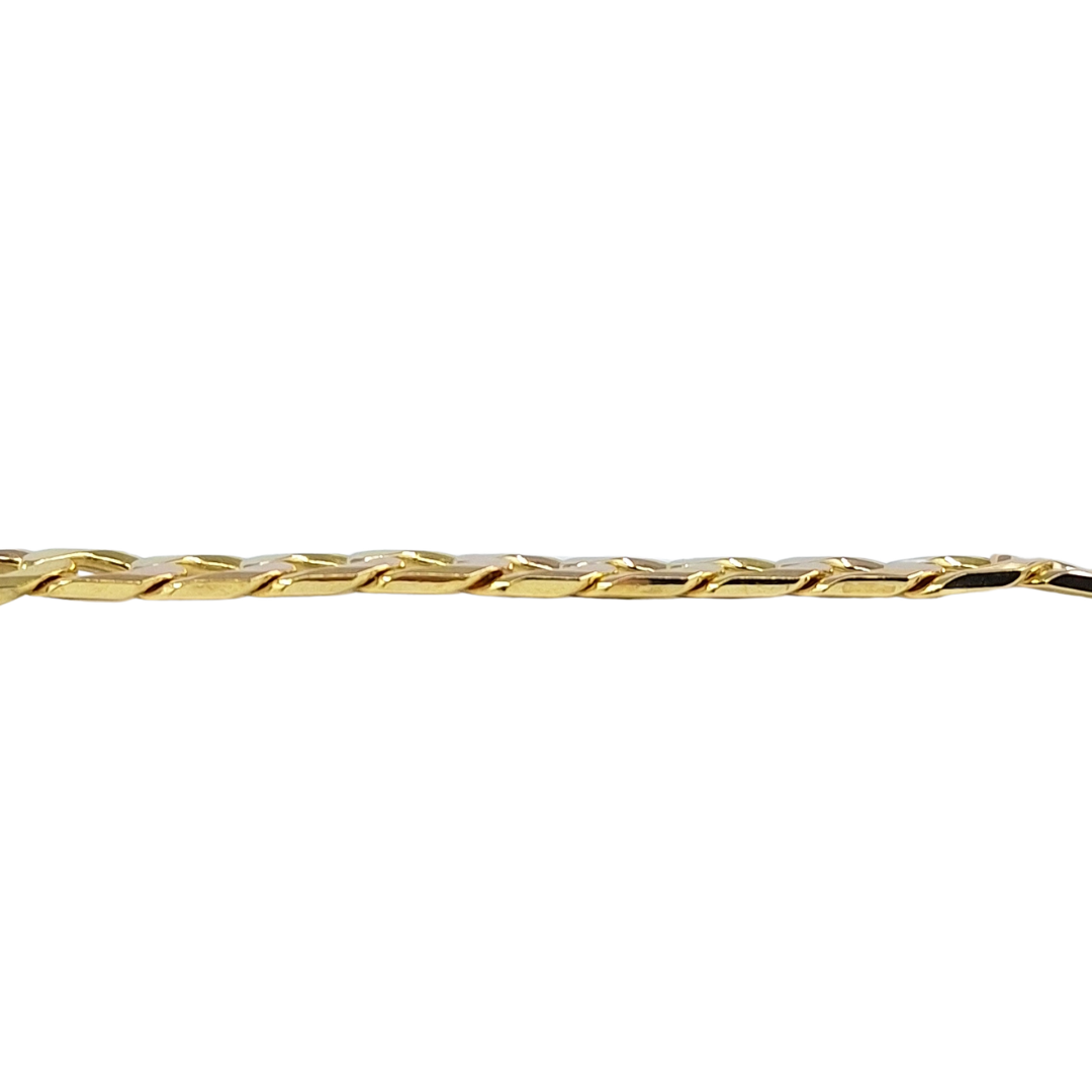 9ct Yellow Gold 8" Curb Bracelet