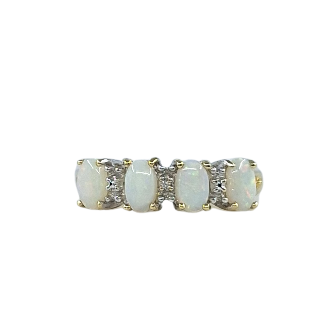 9ct Yellow Gold Opal Ring