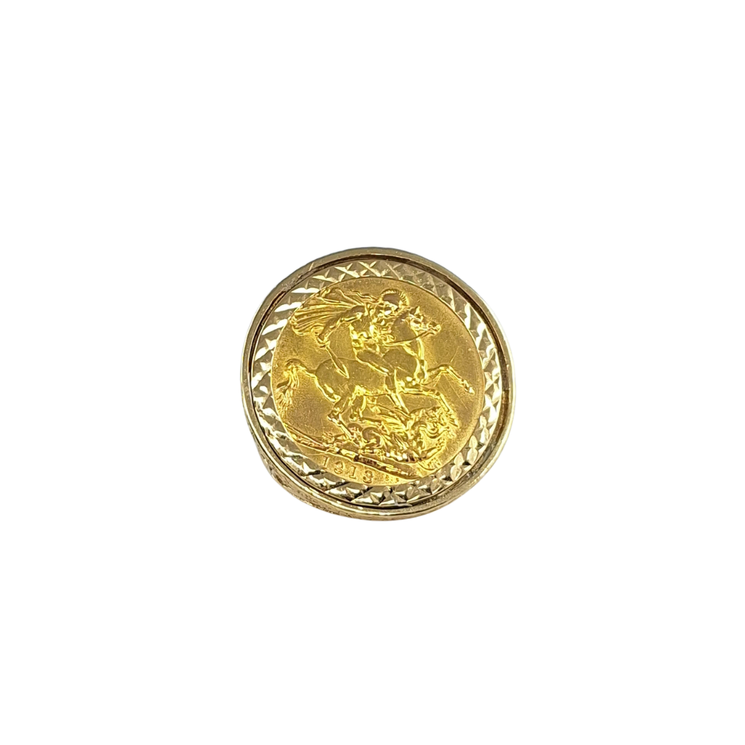 1913 Full Sovereign Ring