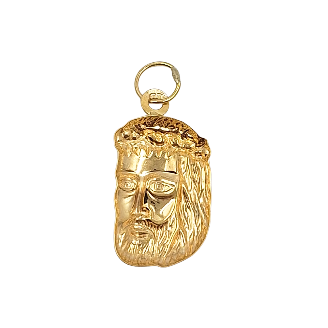 18ct Yellow Gold Jesus Pendant