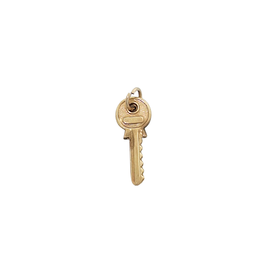 9ct Yellow Gold Key Charm