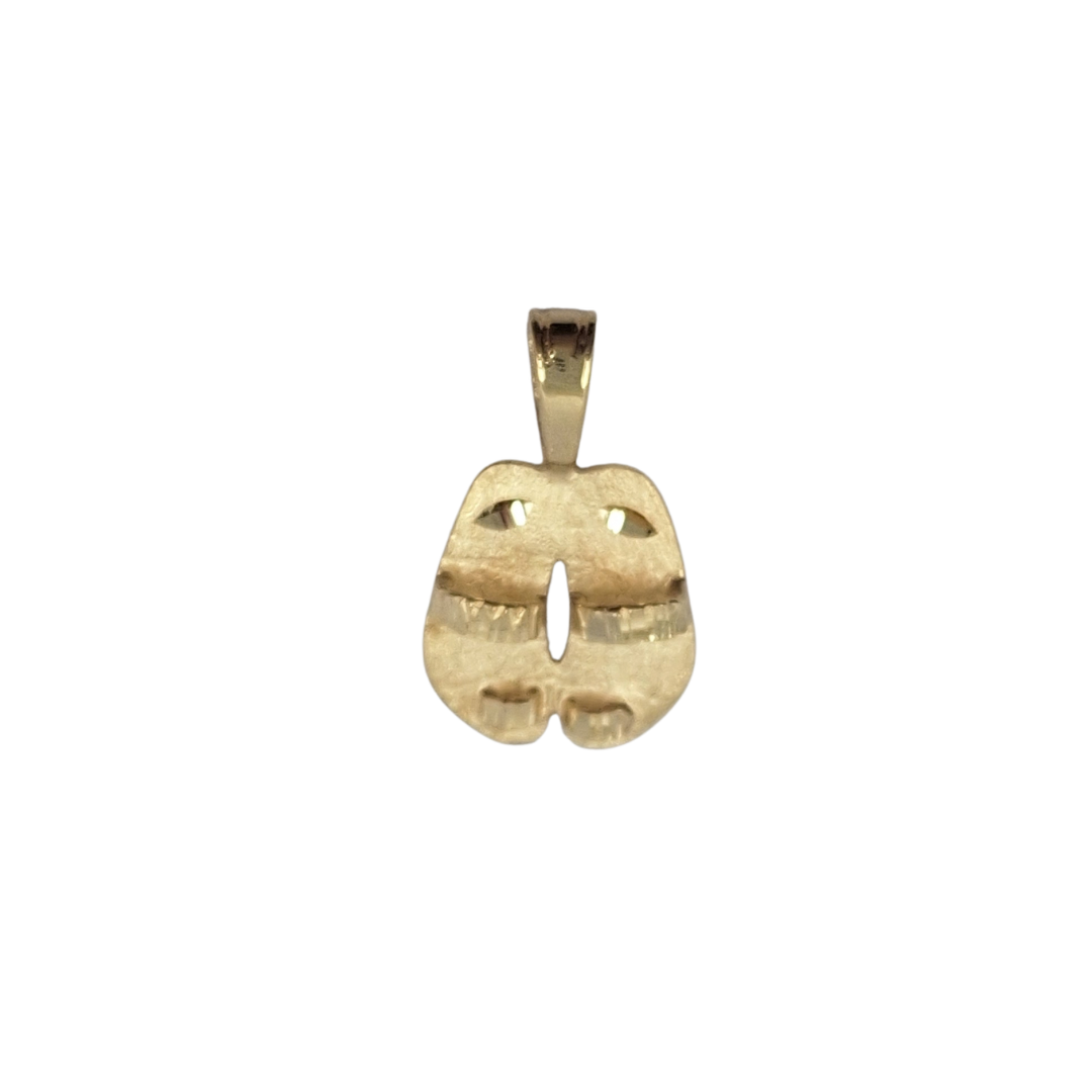 14ct Yellow Gold Sandal Pendant