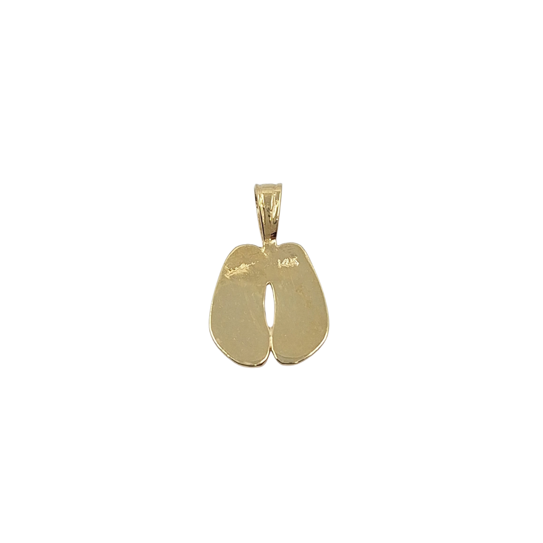 14ct Yellow Gold Sandal Pendant