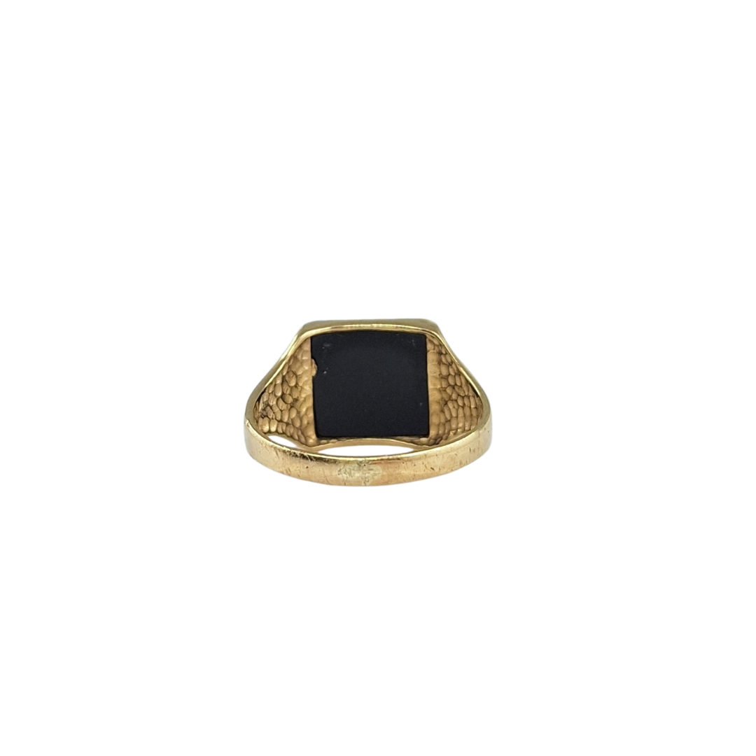 9ct Yellow Gold Onyx Signet Ring