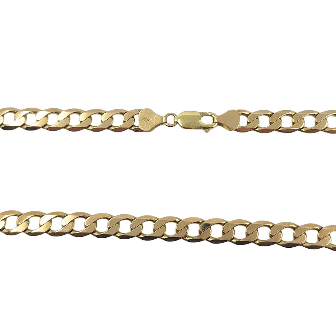 9ct Yellow Gold Curb Chain