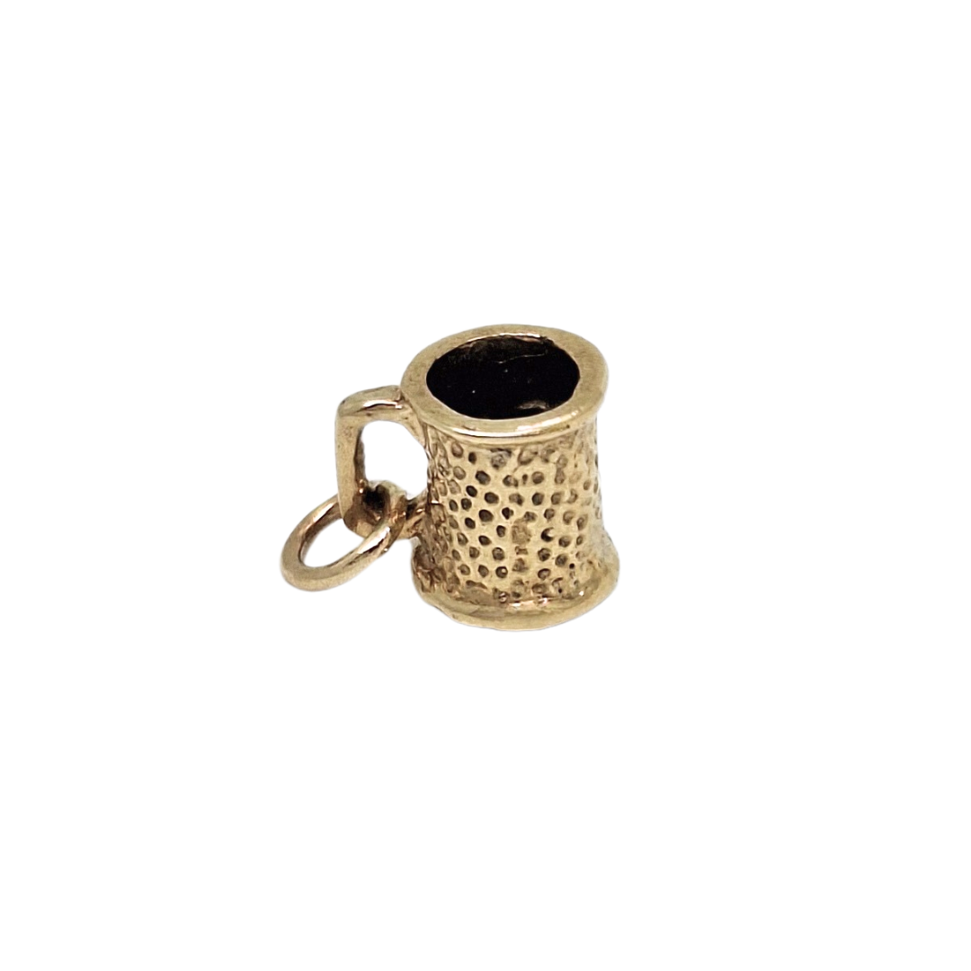 9ct Yellow Gold Tankard Charm