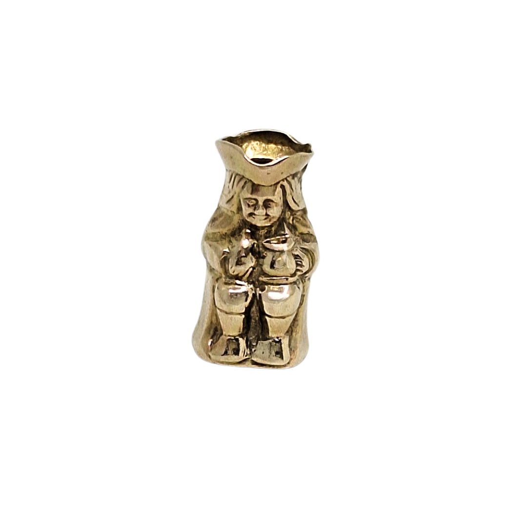 9ct Yellow Gold Toby Jug Charm