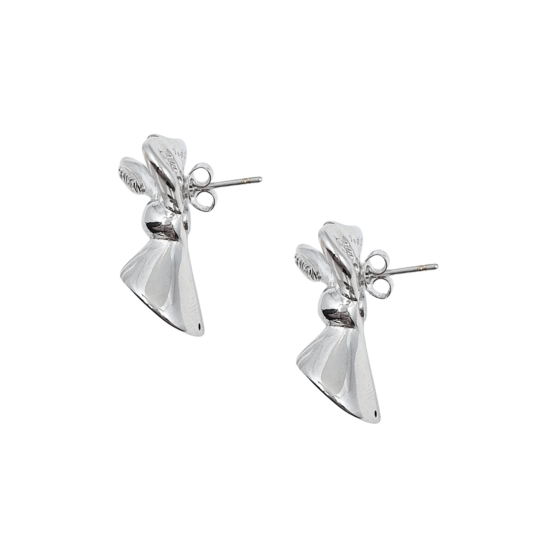 18ct White Gold Earring Necklace And Pendant Set
