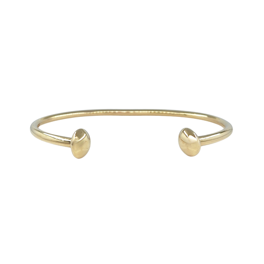 9ct Yellow Gold Torque Bangle