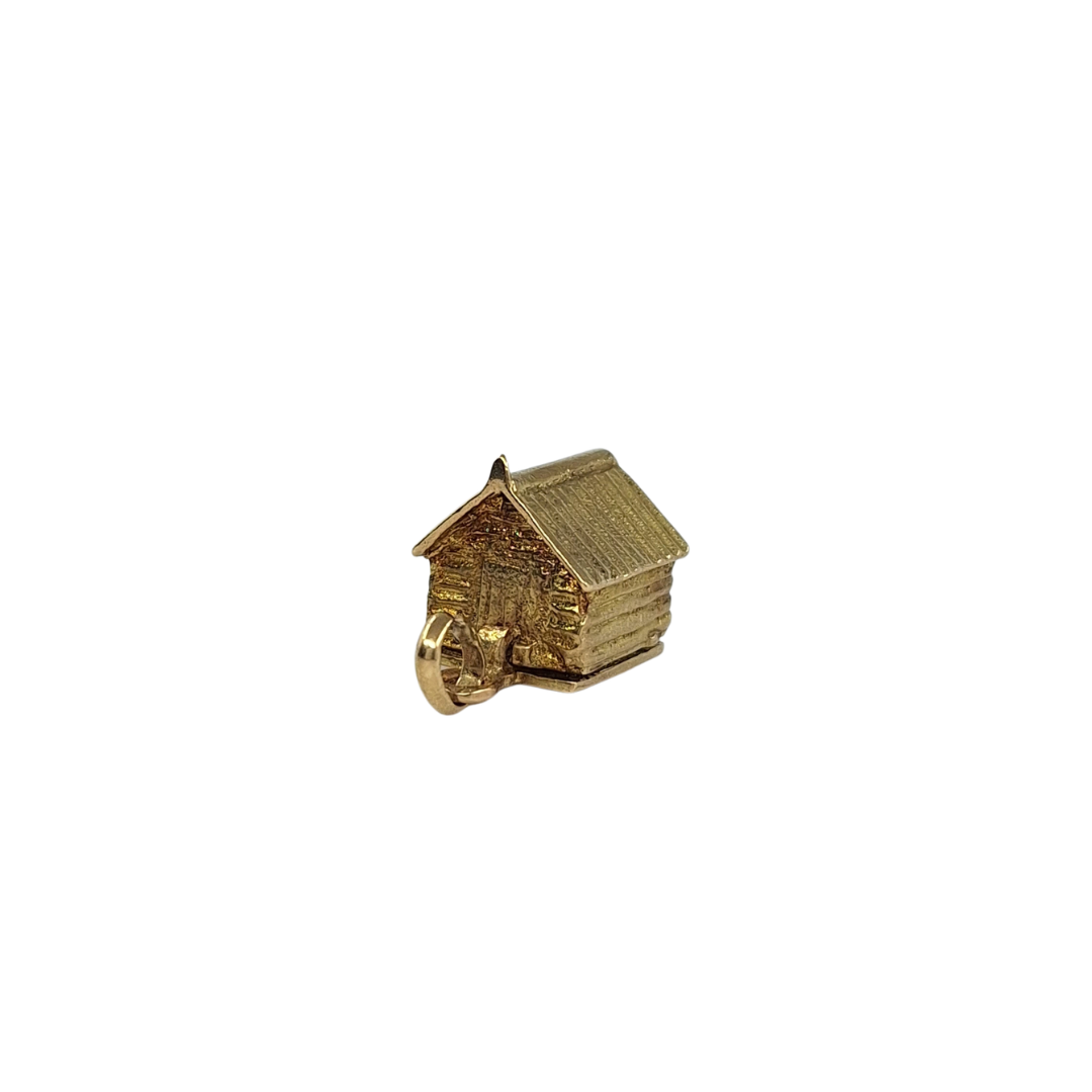 9ct Yellow Gold Shed Charm