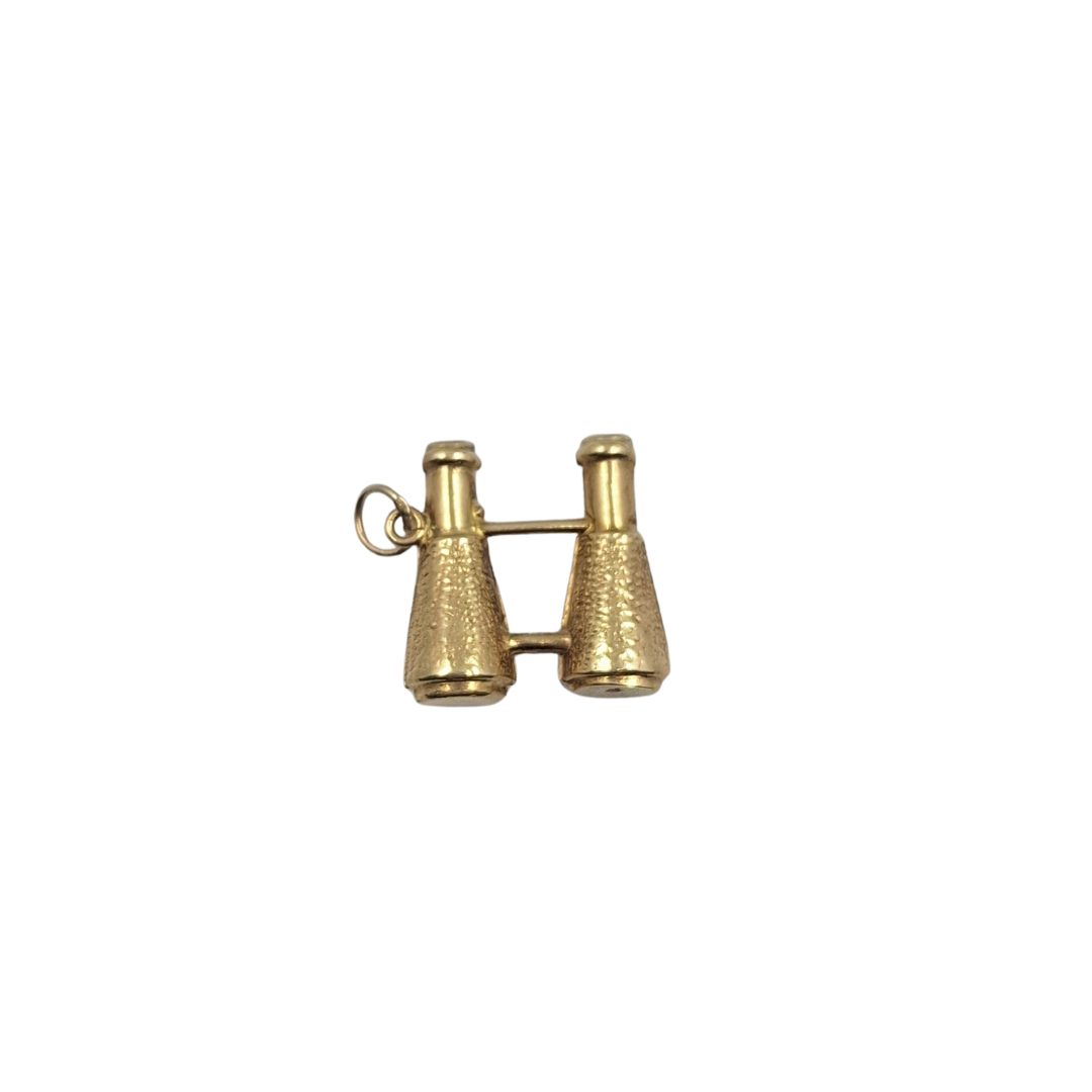 9ct Yellow Gold Binoculars Charm