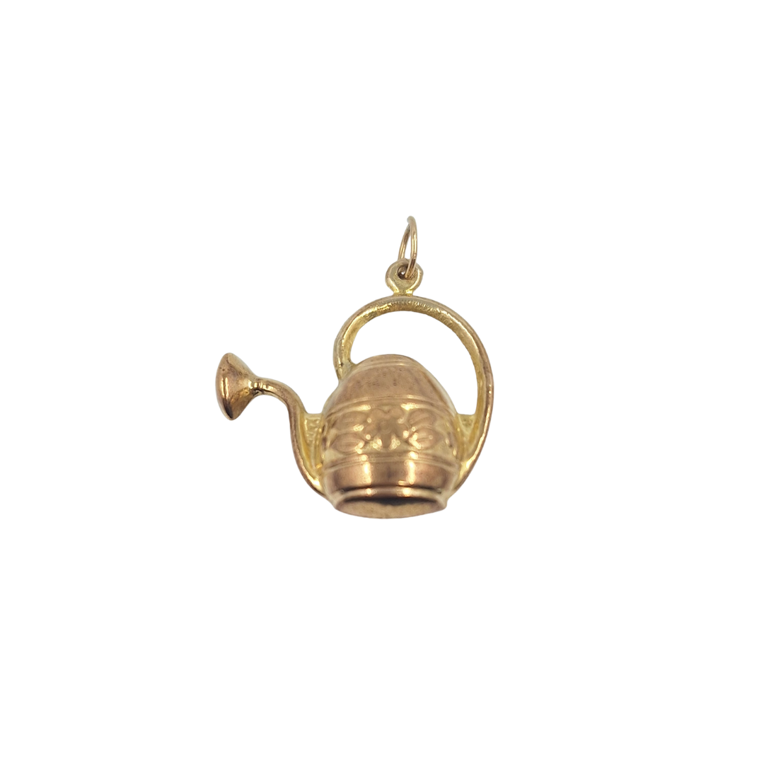 9ct Yellow Gold Watering Can Charm