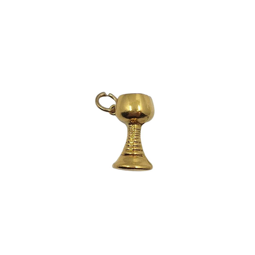 9ct Yellow Gold Goblet Charm