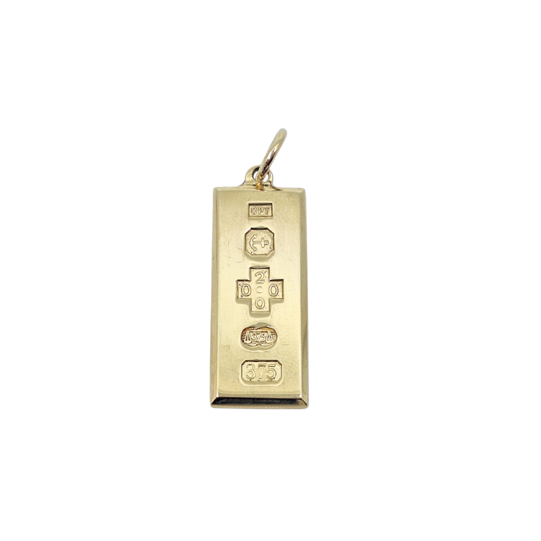 9ct Yellow Gold Ingot
