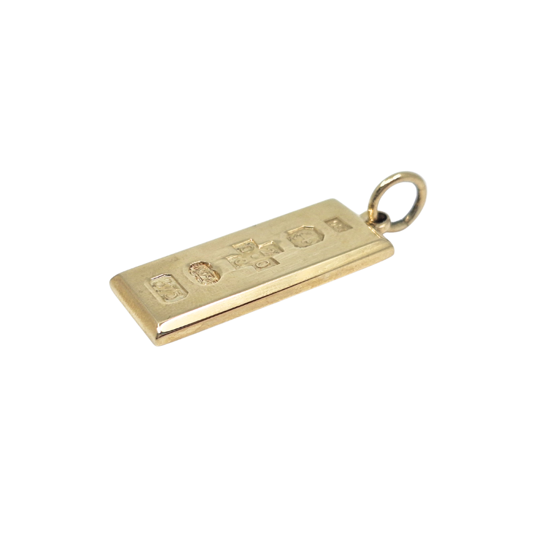 9ct Yellow Gold Ingot