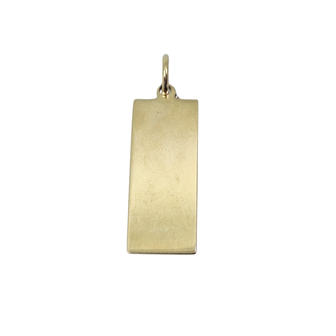 9ct Yellow Gold Ingot