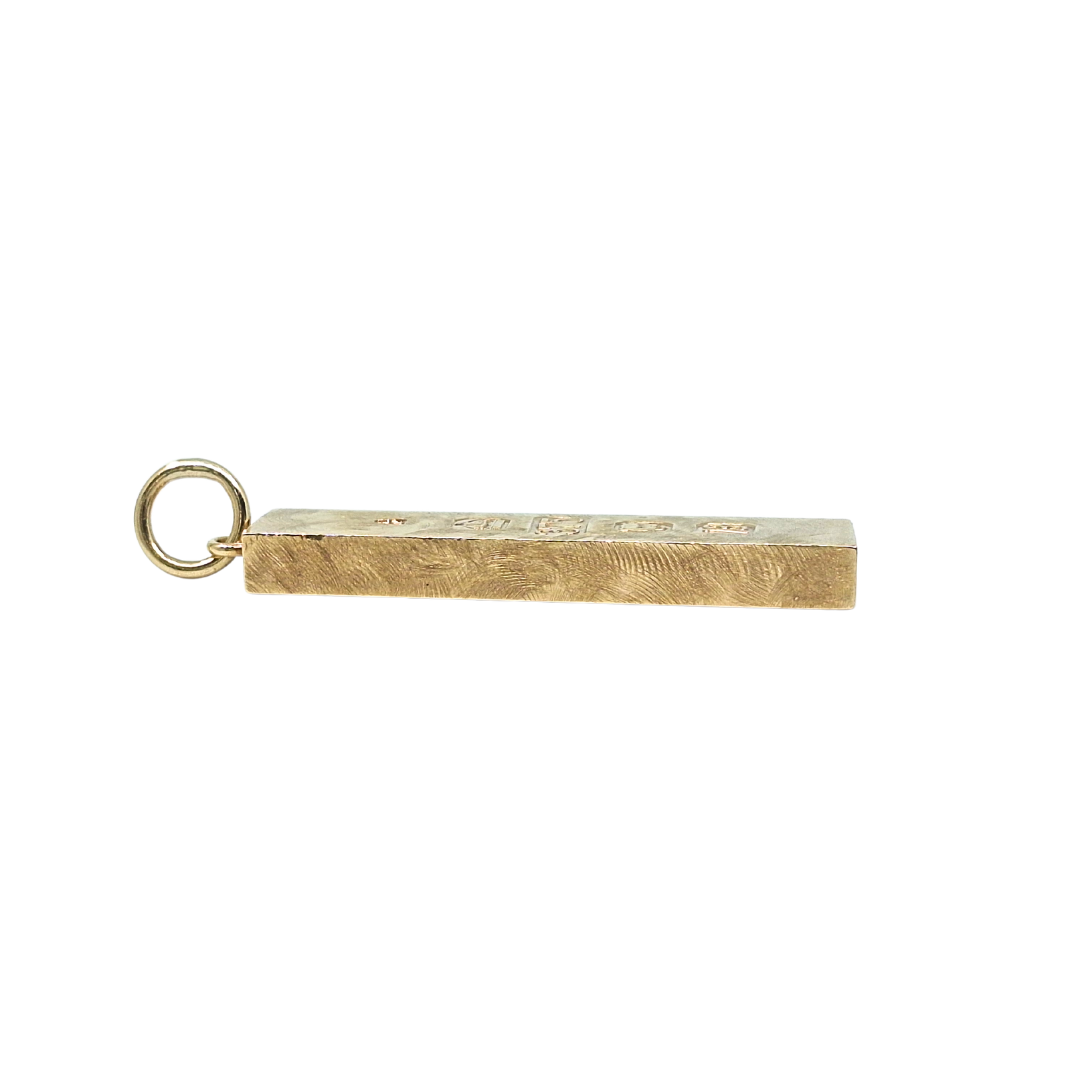 9ct Yellow Gold Ingot