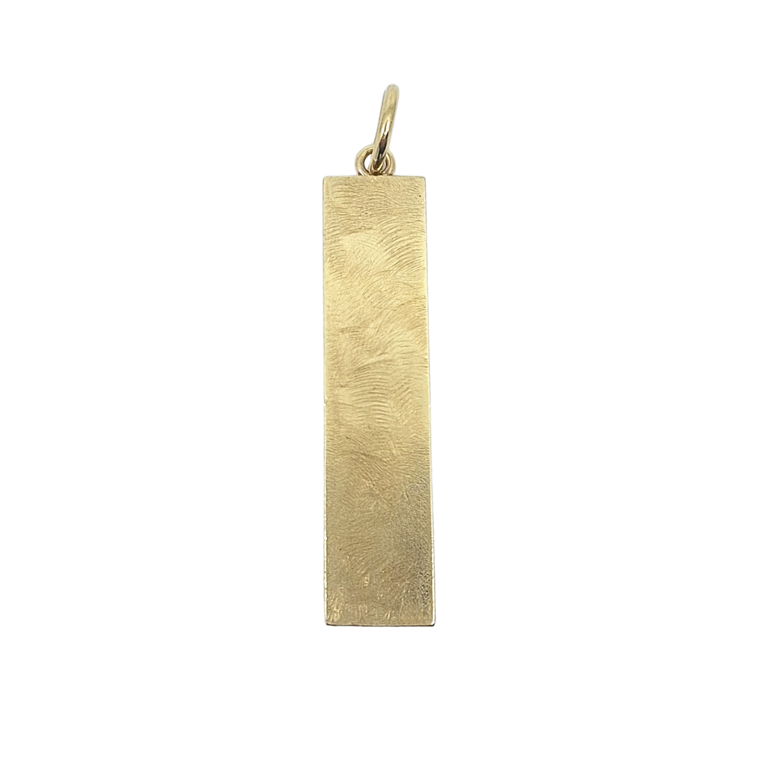 9ct Yellow Gold Ingot