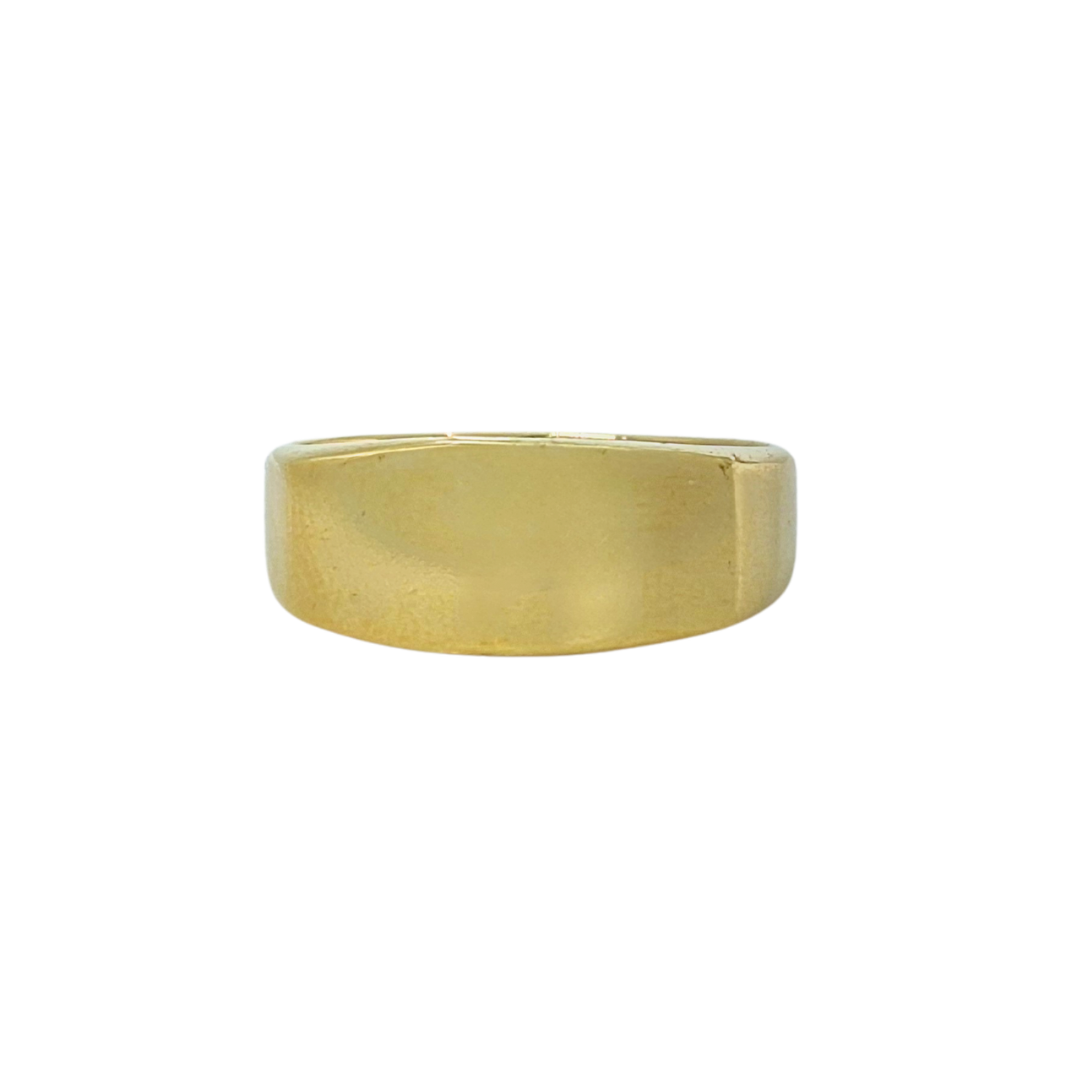 18ct Yellow Gold Signet Ring