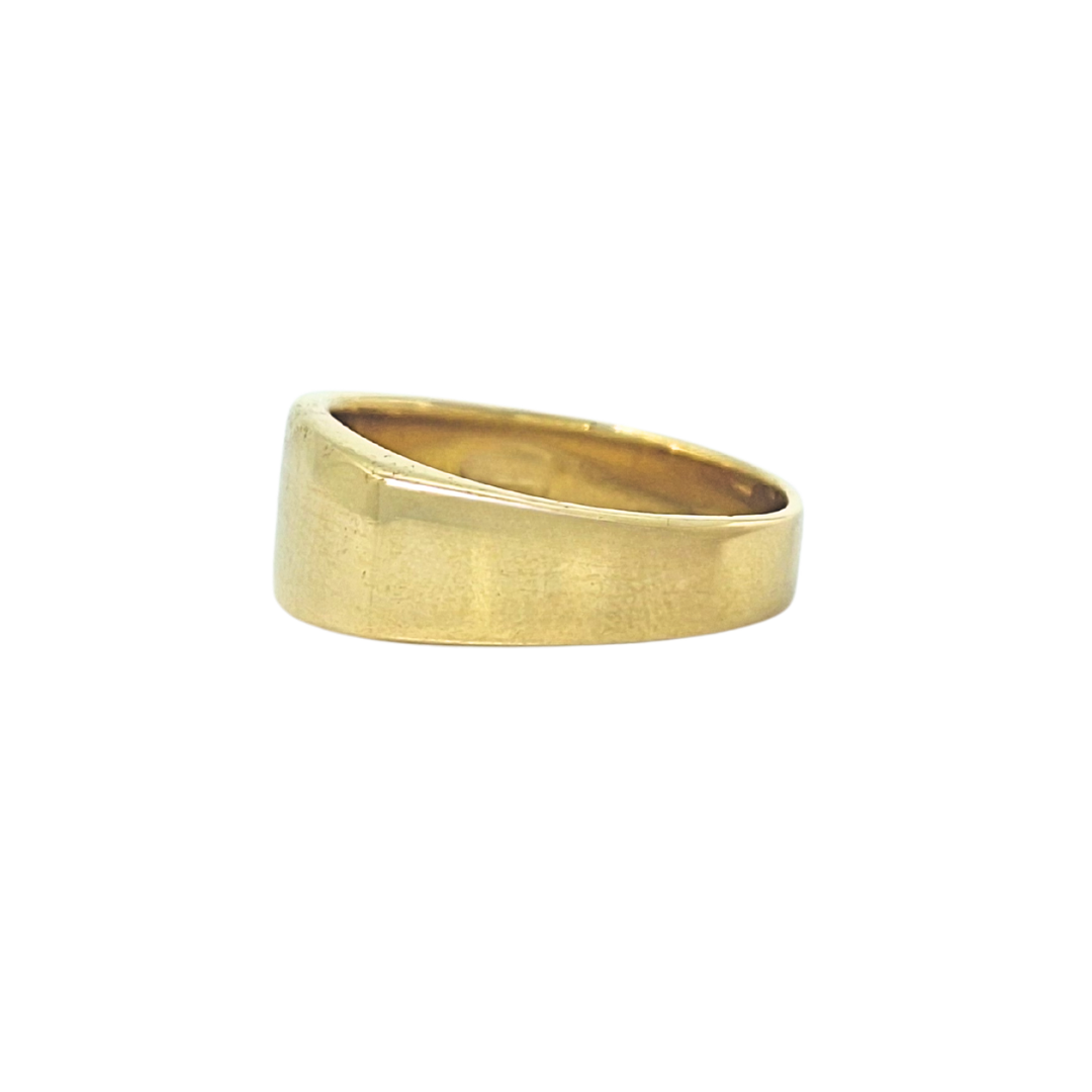 18ct Yellow Gold Signet Ring
