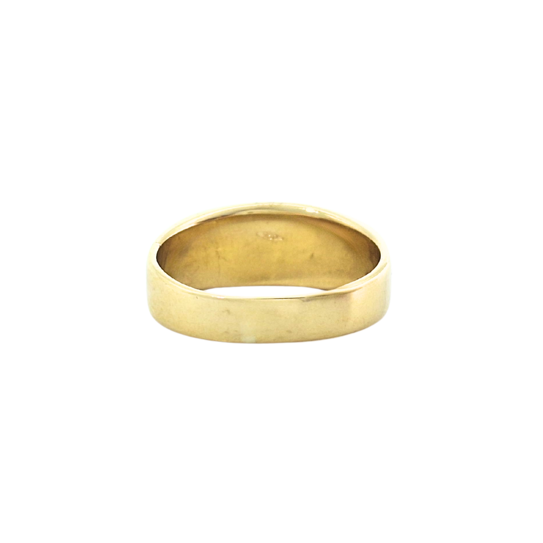 18ct Yellow Gold Signet Ring