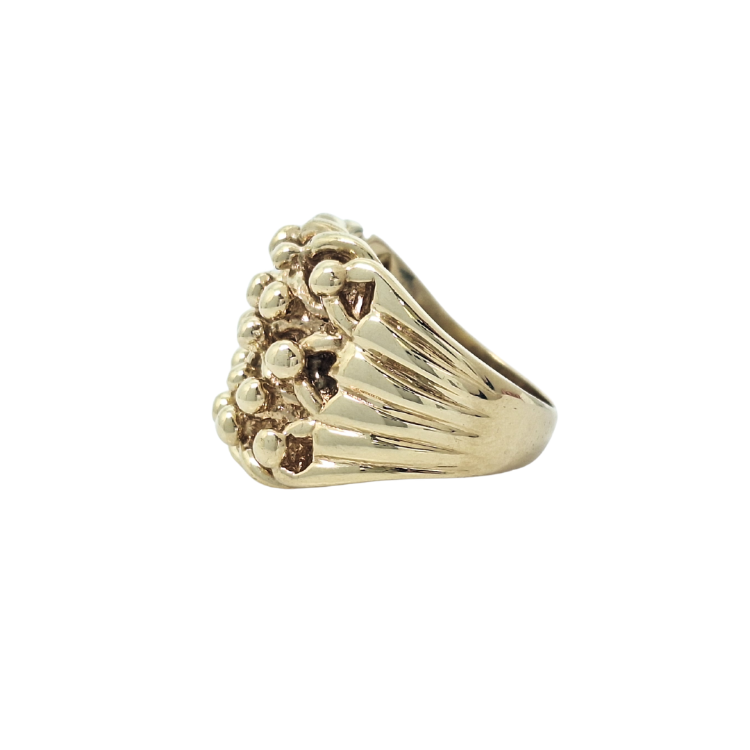 9ct Yellow Gold Keeper Ring