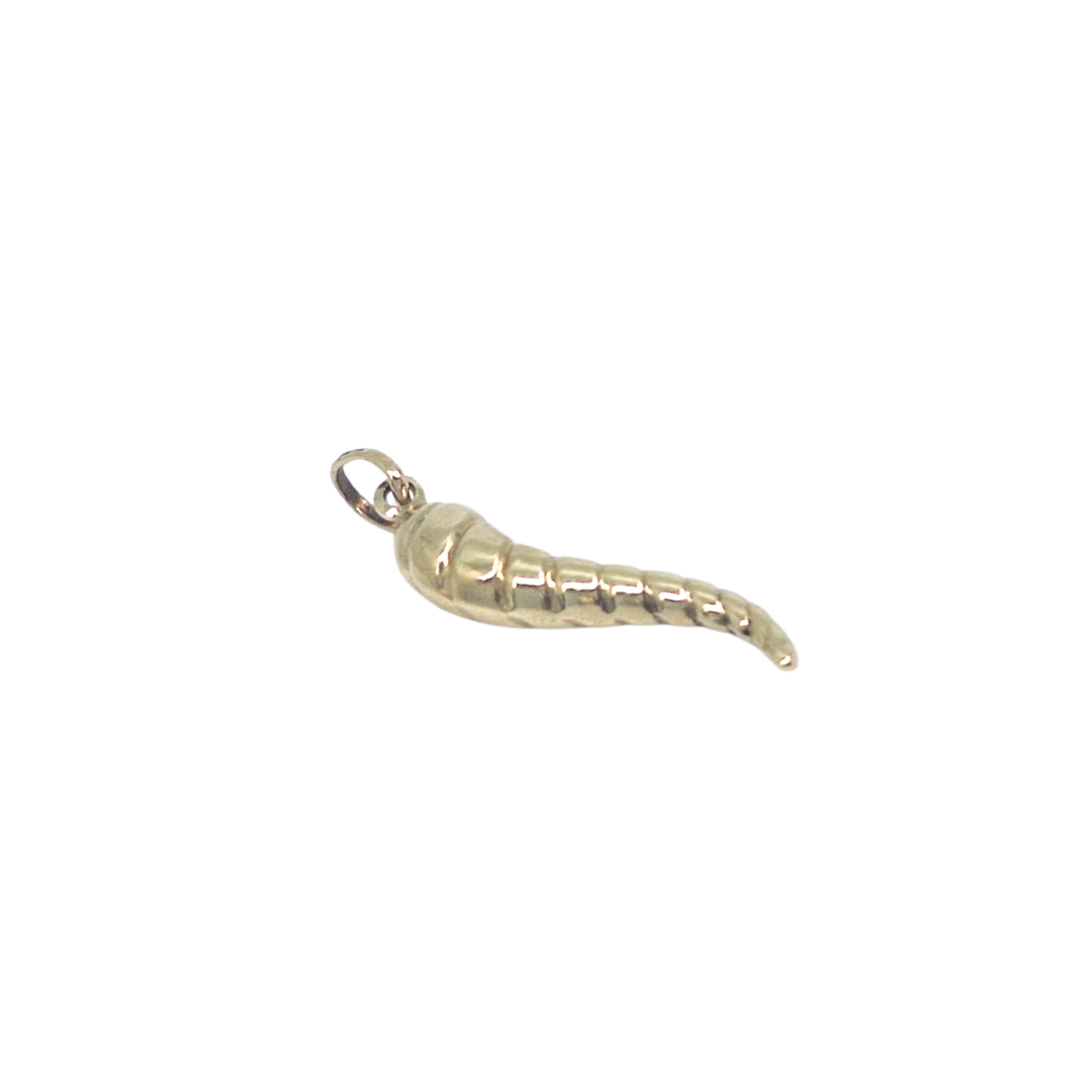 9ct Yellow Gold Horn Of Plenty Charm